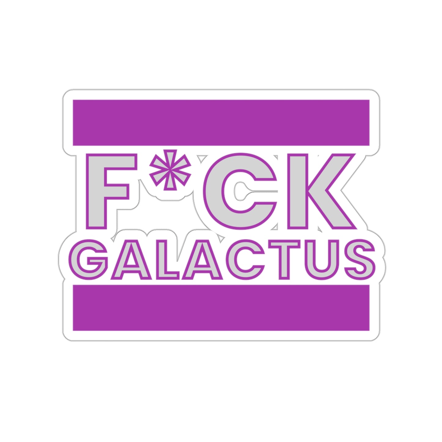 "Fuck Galactus" Marvel Snap Kiss-Cut Stickers
