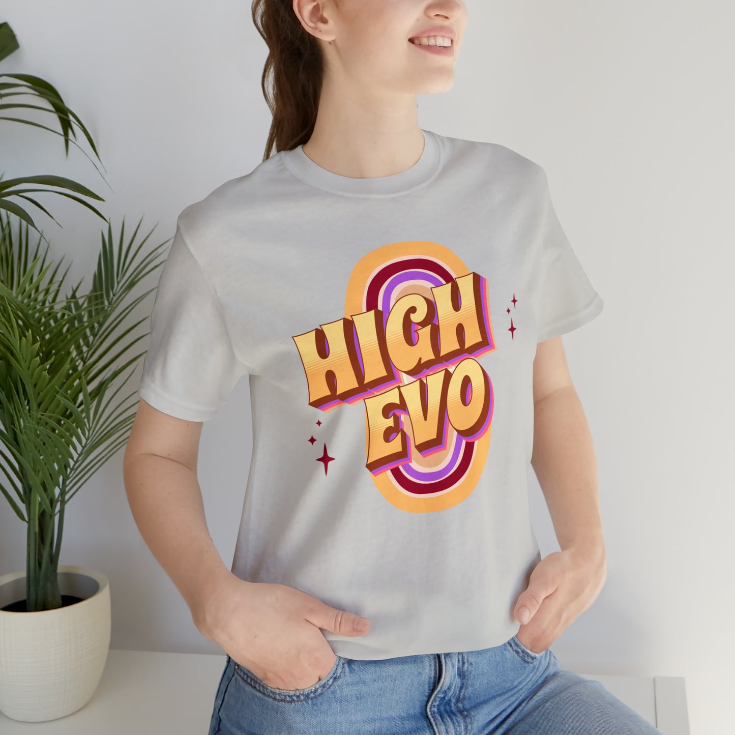"High Evo" Unisex Jersey Short Sleeve Tee