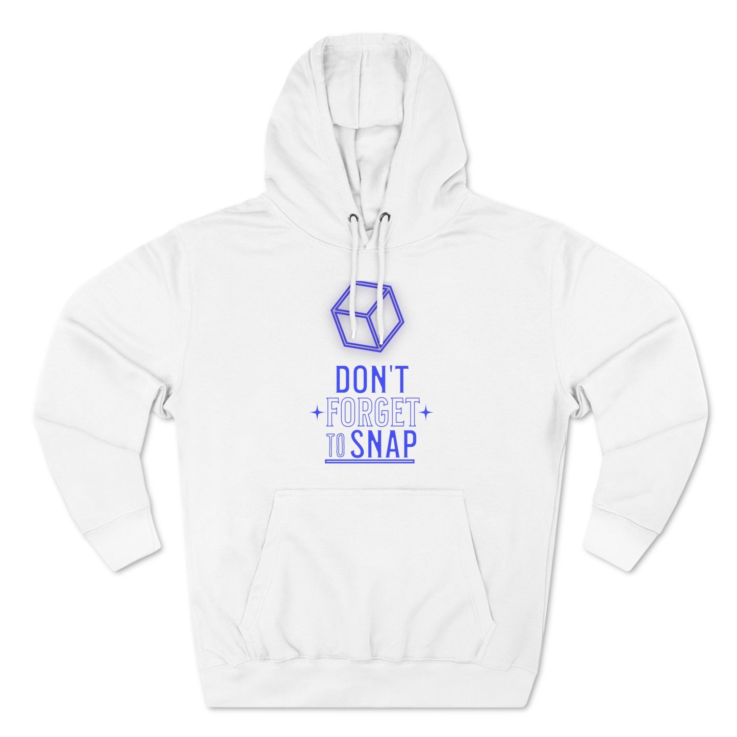 "Don't Forget to Snap" Marvel Snap Unisex Premium Pullover Hoodie
