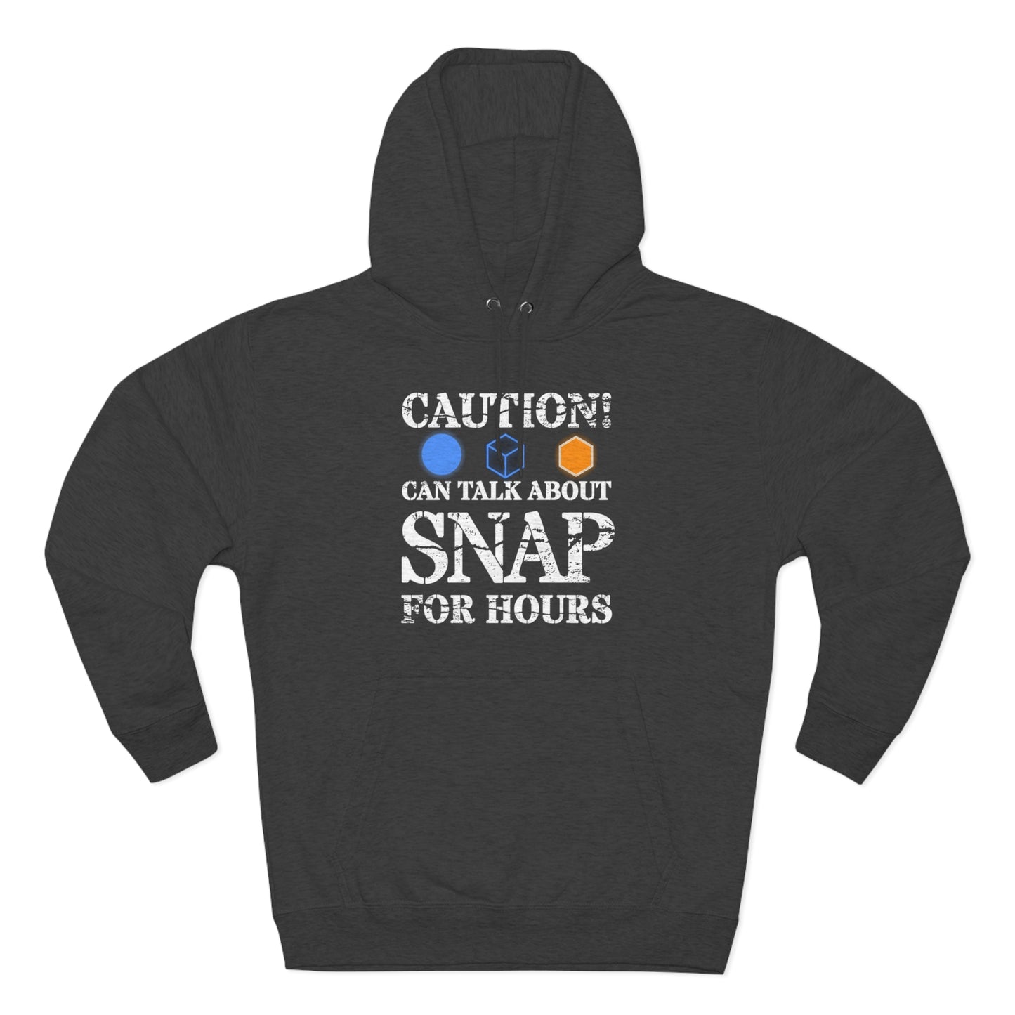 "Caution Can Snap All Day" Marvel Snap Unisex Premium Pullover Hoodie