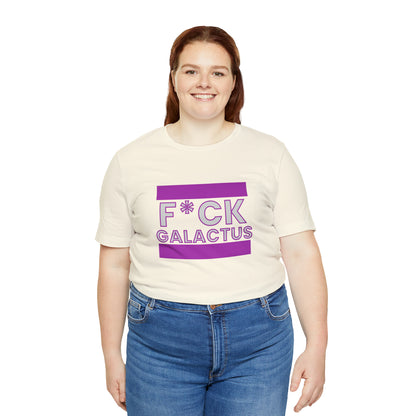 "fuck galactus" Marvel Snap Unisex Jersey Short Sleeve Tee