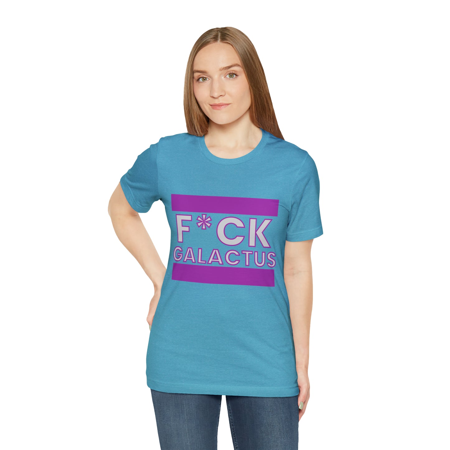 "fuck galactus" Marvel Snap Unisex Jersey Short Sleeve Tee