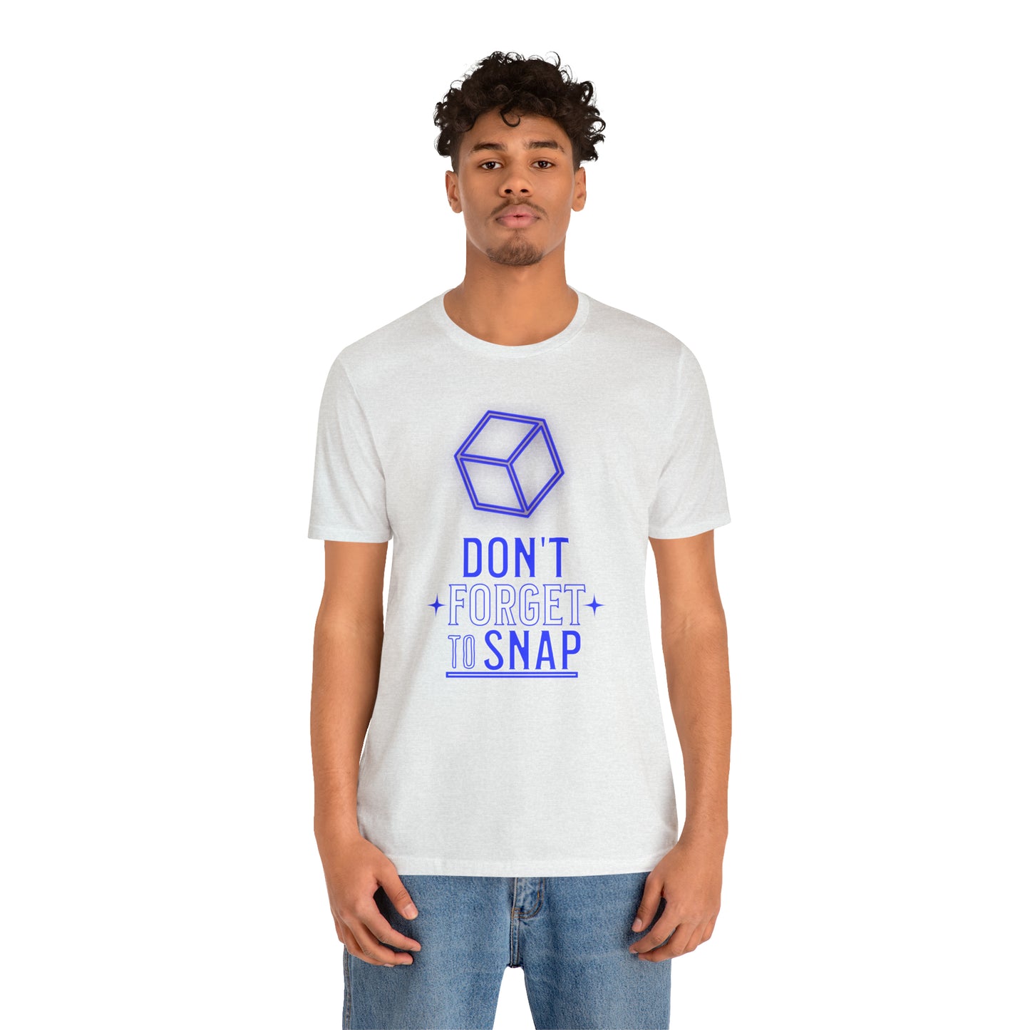 "don't forget to snap" Marvel Snap Unisex Jersey Short Sleeve Tee