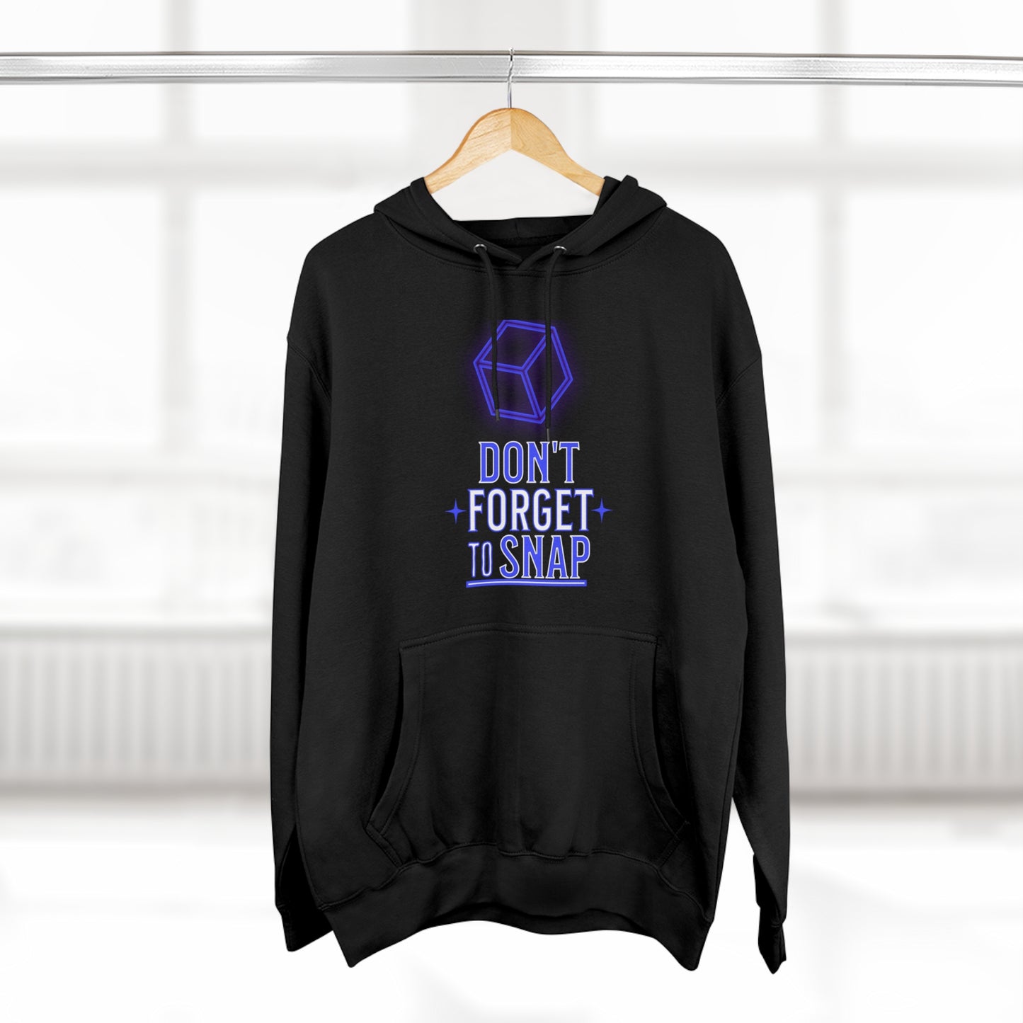 "Don't Forget to Snap" Marvel Snap Unisex Premium Pullover Hoodie