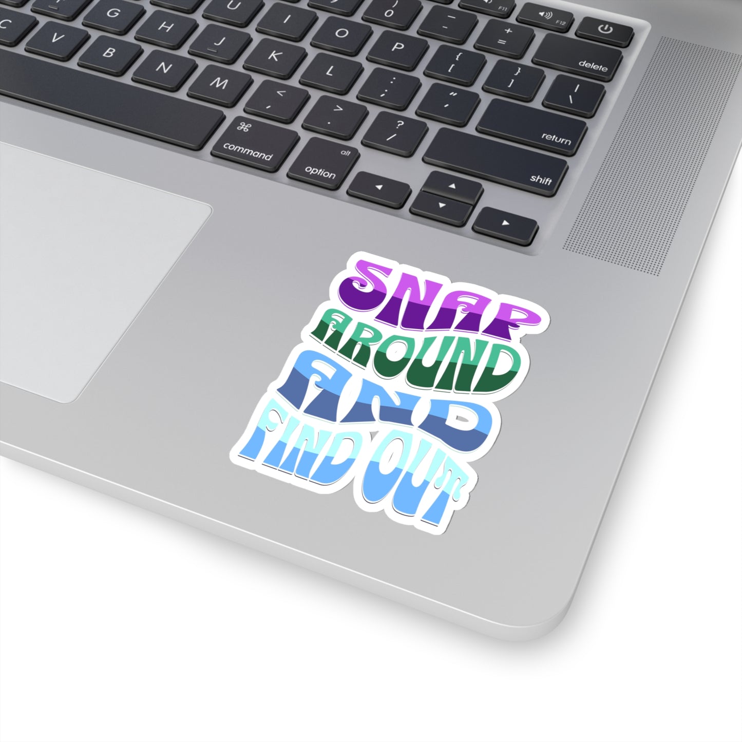 "Snap Around and Find Out" Marvel Snap Kiss-Cut Stickers