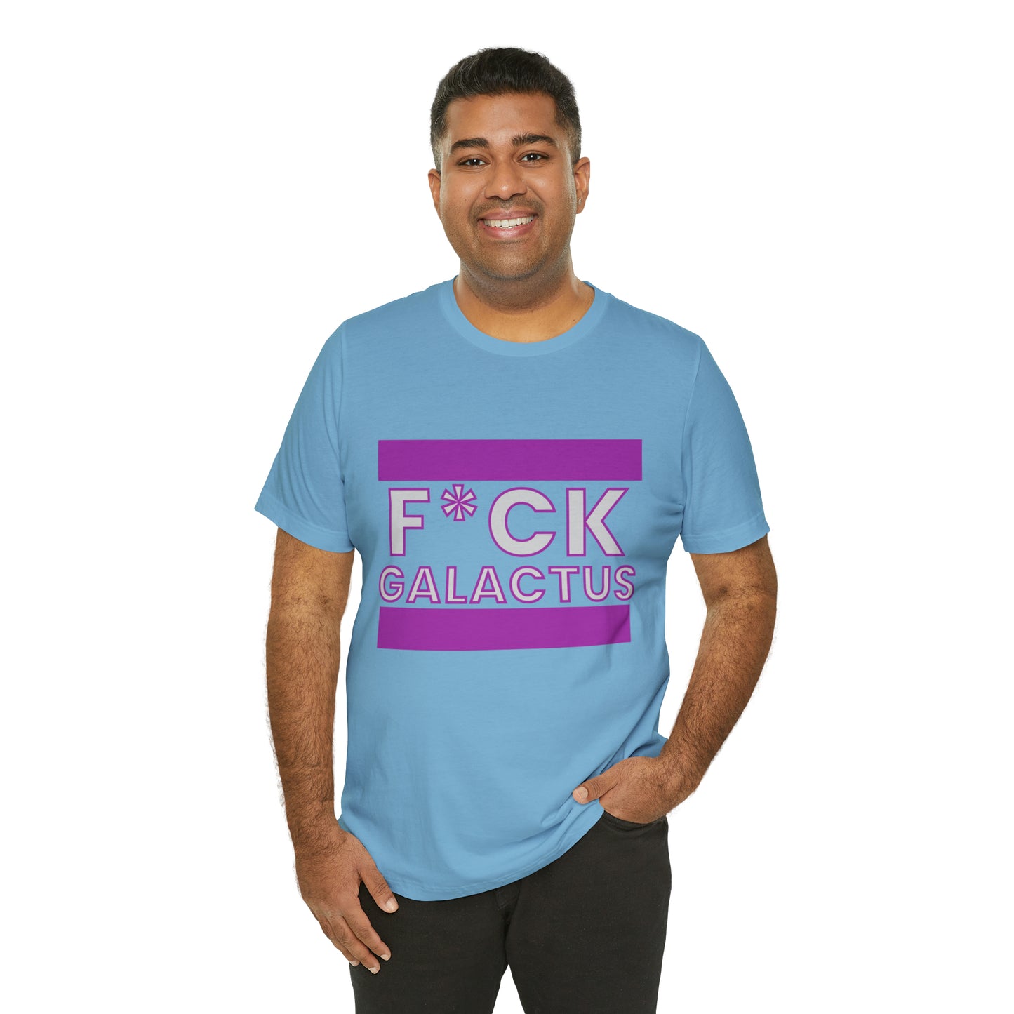 "fuck galactus" Marvel Snap Unisex Jersey Short Sleeve Tee