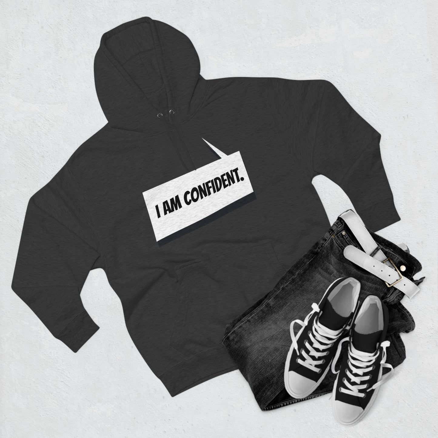 "I am Confident" Marvel Snap Unisex Premium Pullover Hoodie
