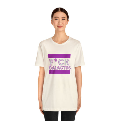 "fuck galactus" Marvel Snap Unisex Jersey Short Sleeve Tee