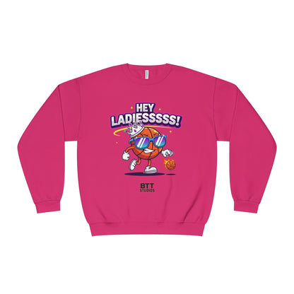 Hey Ladies Crown Crewneck Sweatshirt (Mult Colors)