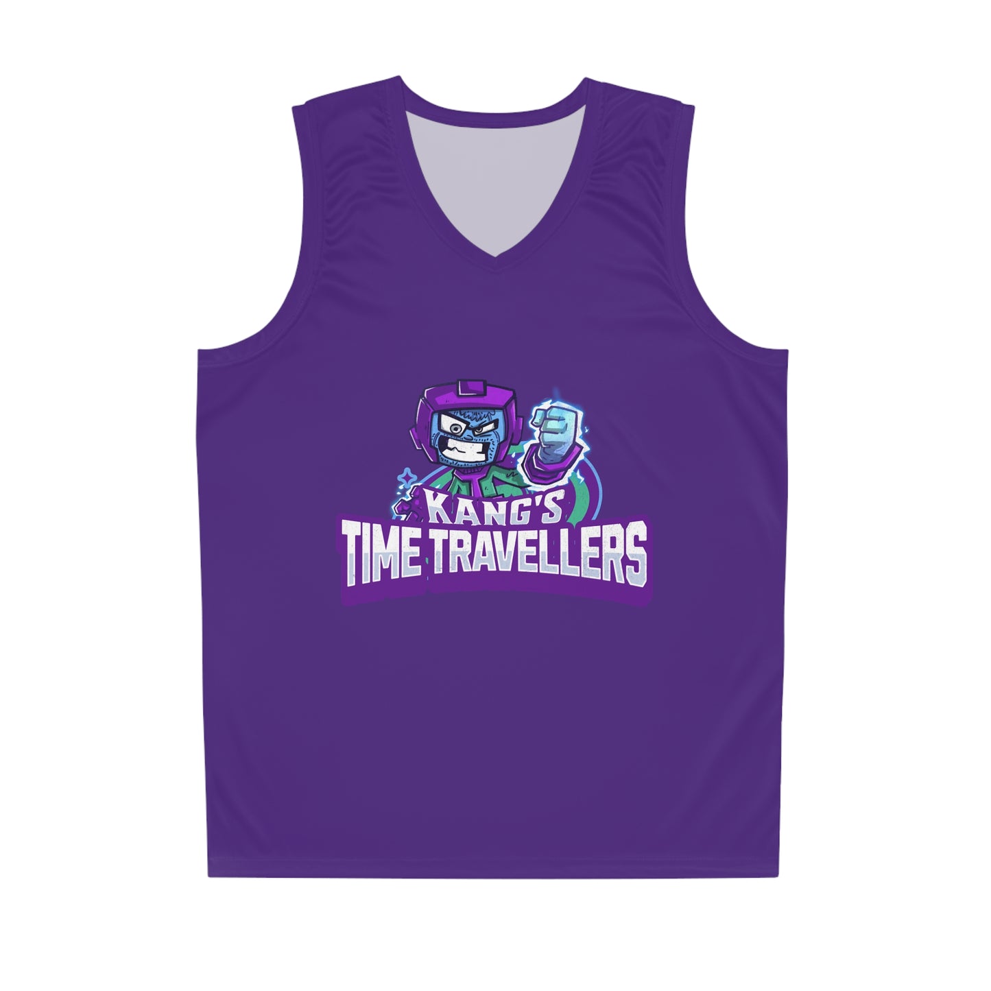 "Kang's Time Travellers" Basketball Jersey (AOP)