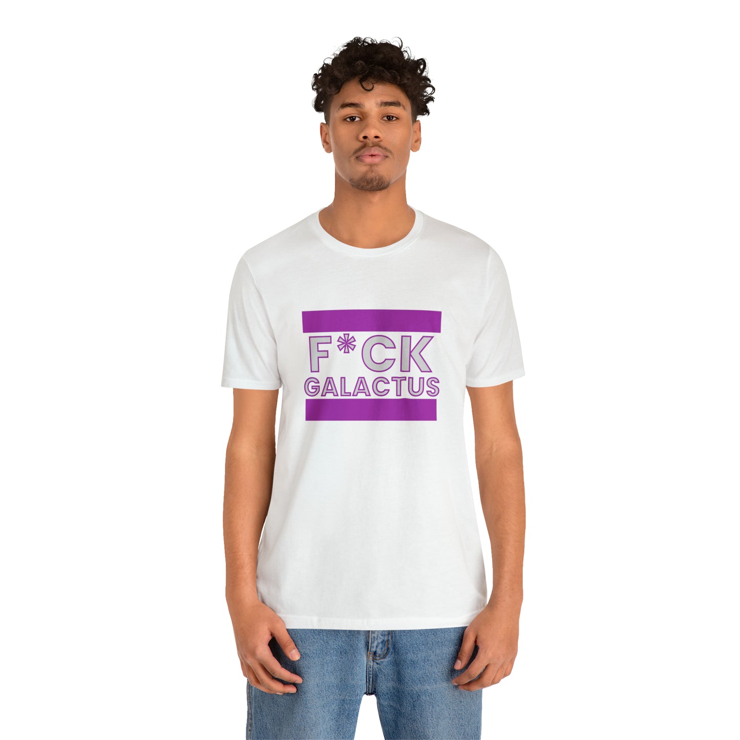 "fuck galactus" Marvel Snap Unisex Jersey Short Sleeve Tee