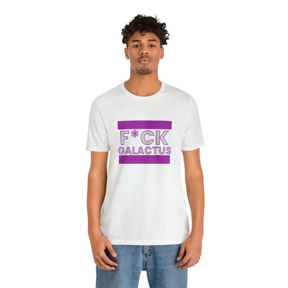 "fuck galactus" Marvel Snap Unisex Jersey Short Sleeve Tee