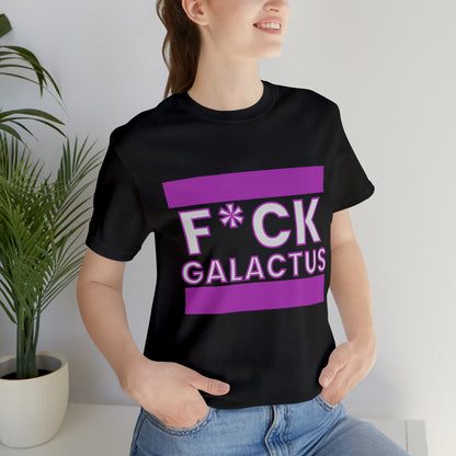 "fuck galactus" Marvel Snap Unisex Jersey Short Sleeve Tee