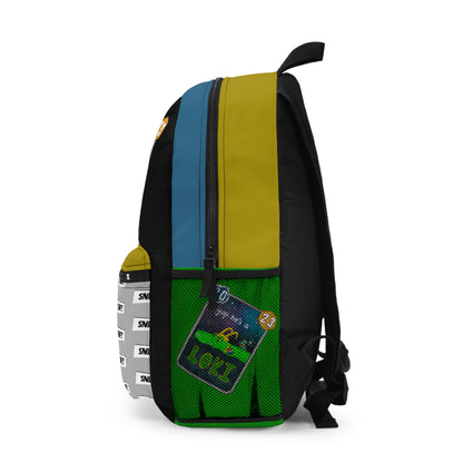 Snap Kang x Spooky Dino Marvel Snap inspired Alligator Loki & Throg Card - Backpack