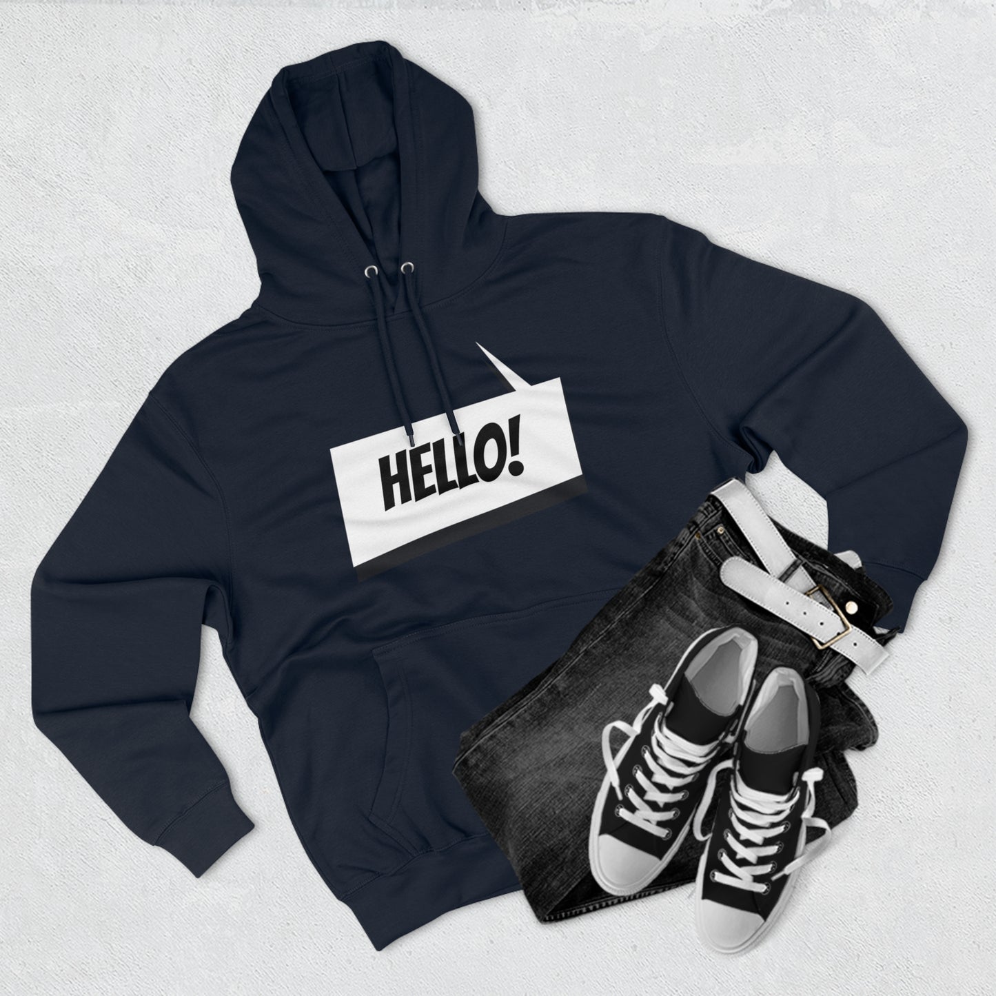 "Hello!" Marvel Snap Unisex Premium Pullover Hoodie