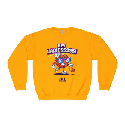 Hey Ladies Crown Crewneck Sweatshirt (Mult Colors)