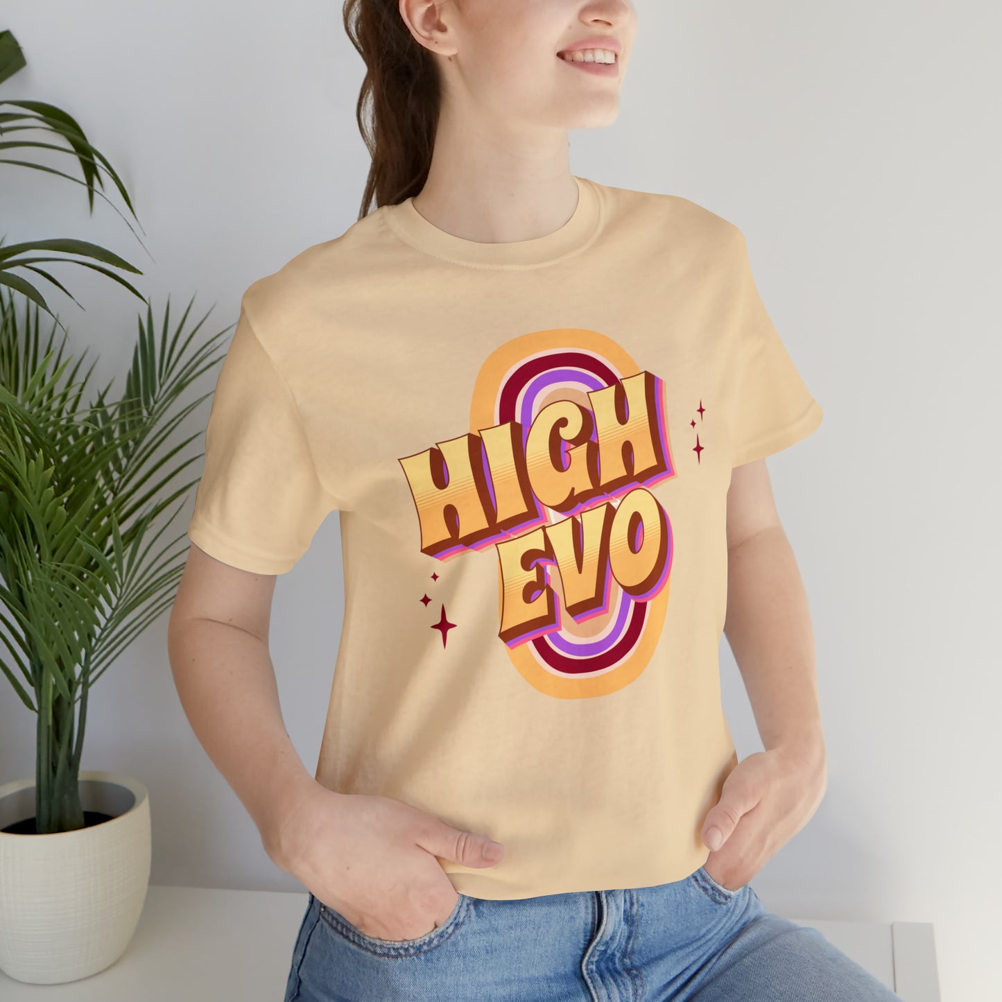 "High Evo" Unisex Jersey Short Sleeve Tee