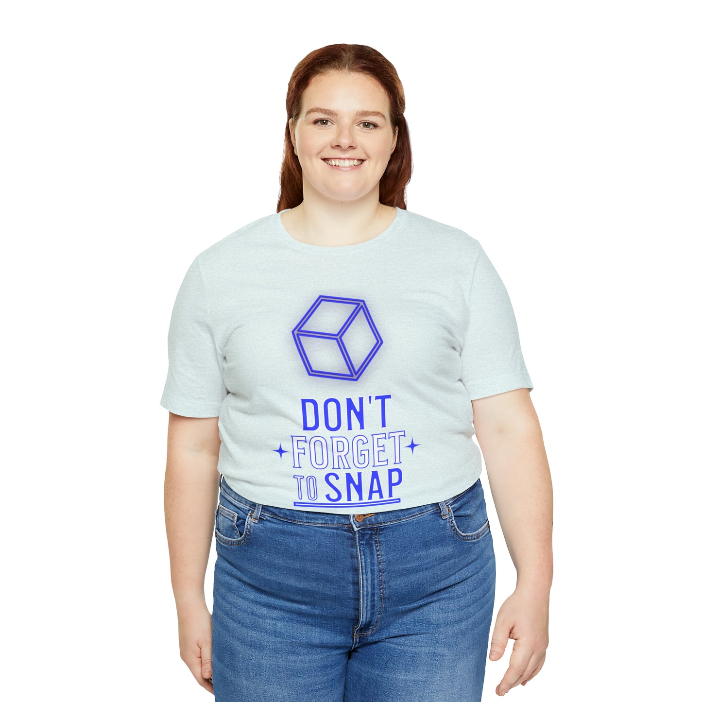 "don't forget to snap" Marvel Snap Unisex Jersey Short Sleeve Tee