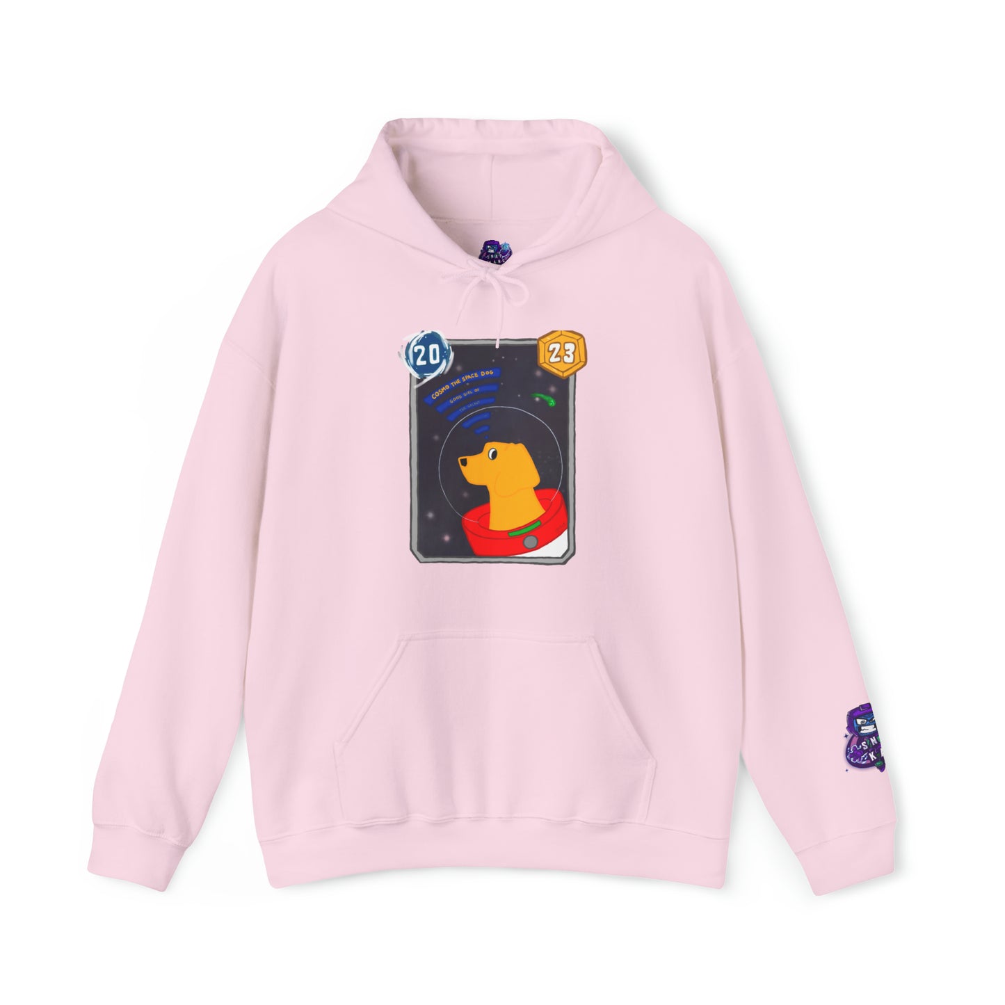 Snap Kang x Spooky Dinosaur "Cosmo Good Girl" Variant Marvel Snap inspired Hooded Sweatshirt