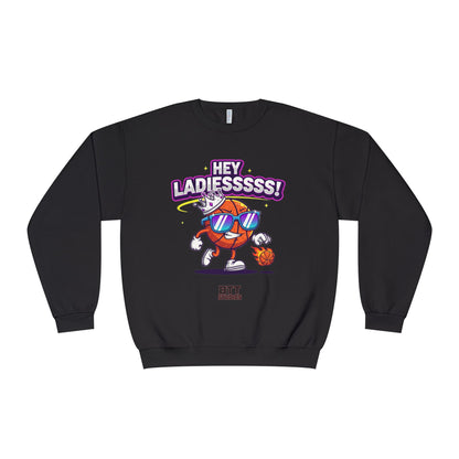 Hey Ladies Crown Crewneck Sweatshirt (Mult Colors)