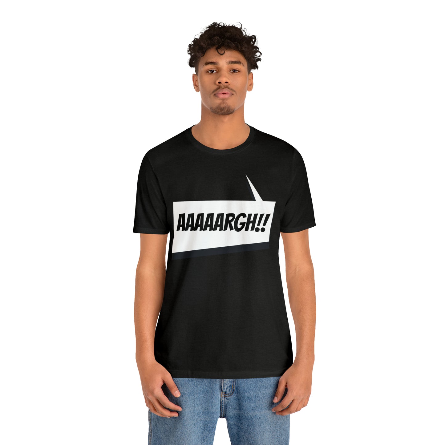 "aaaaargh!!!" Marvel Snap Unisex Jersey Short Sleeve Tee