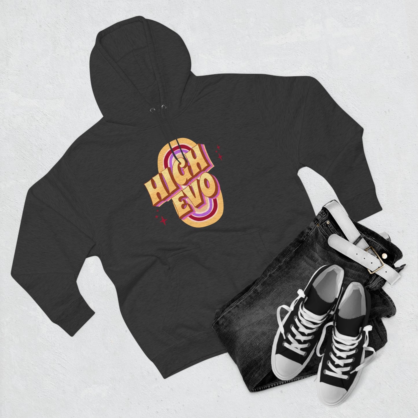 "High Evo" Marvel Snap Unisex Premium Pullover Hoodie