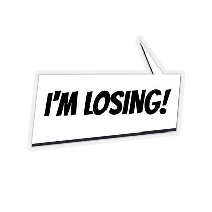 "I'm Losing" Marvel Snap Kiss-Cut Stickers