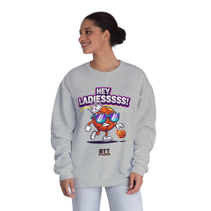 Hey Ladies Crown Crewneck Sweatshirt (Mult Colors)
