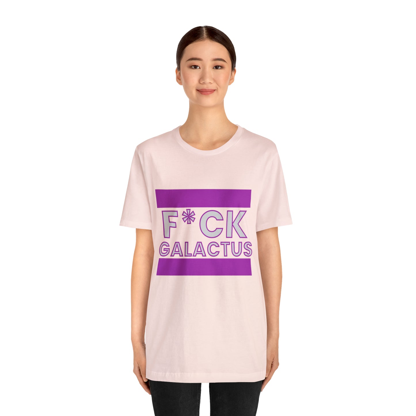 "fuck galactus" Marvel Snap Unisex Jersey Short Sleeve Tee