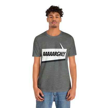 "aaaaargh!!!" Marvel Snap Unisex Jersey Short Sleeve Tee