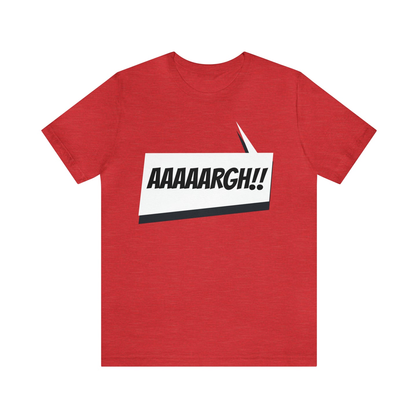 "aaaaargh!!!" Marvel Snap Unisex Jersey Short Sleeve Tee