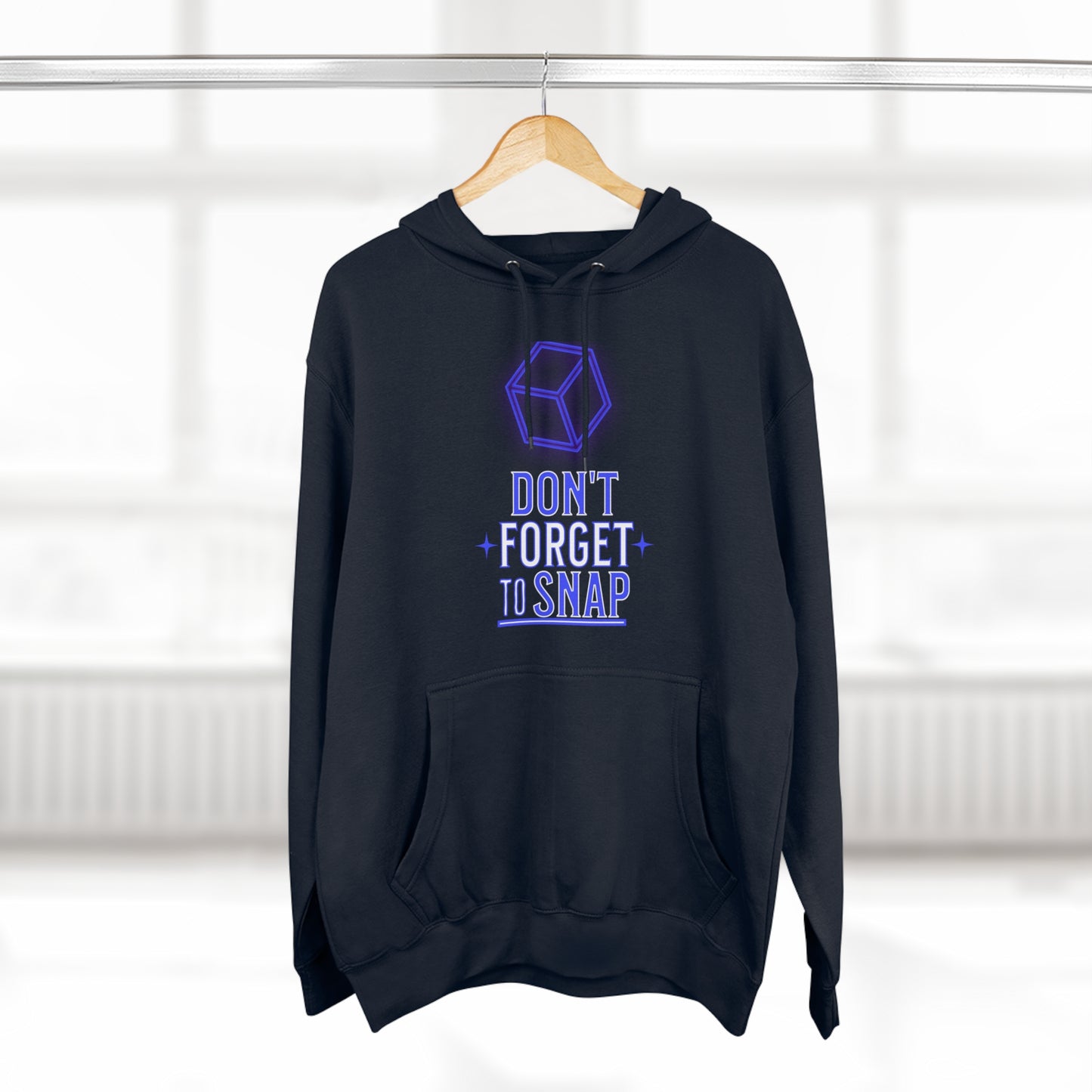 "Don't Forget to Snap" Marvel Snap Unisex Premium Pullover Hoodie
