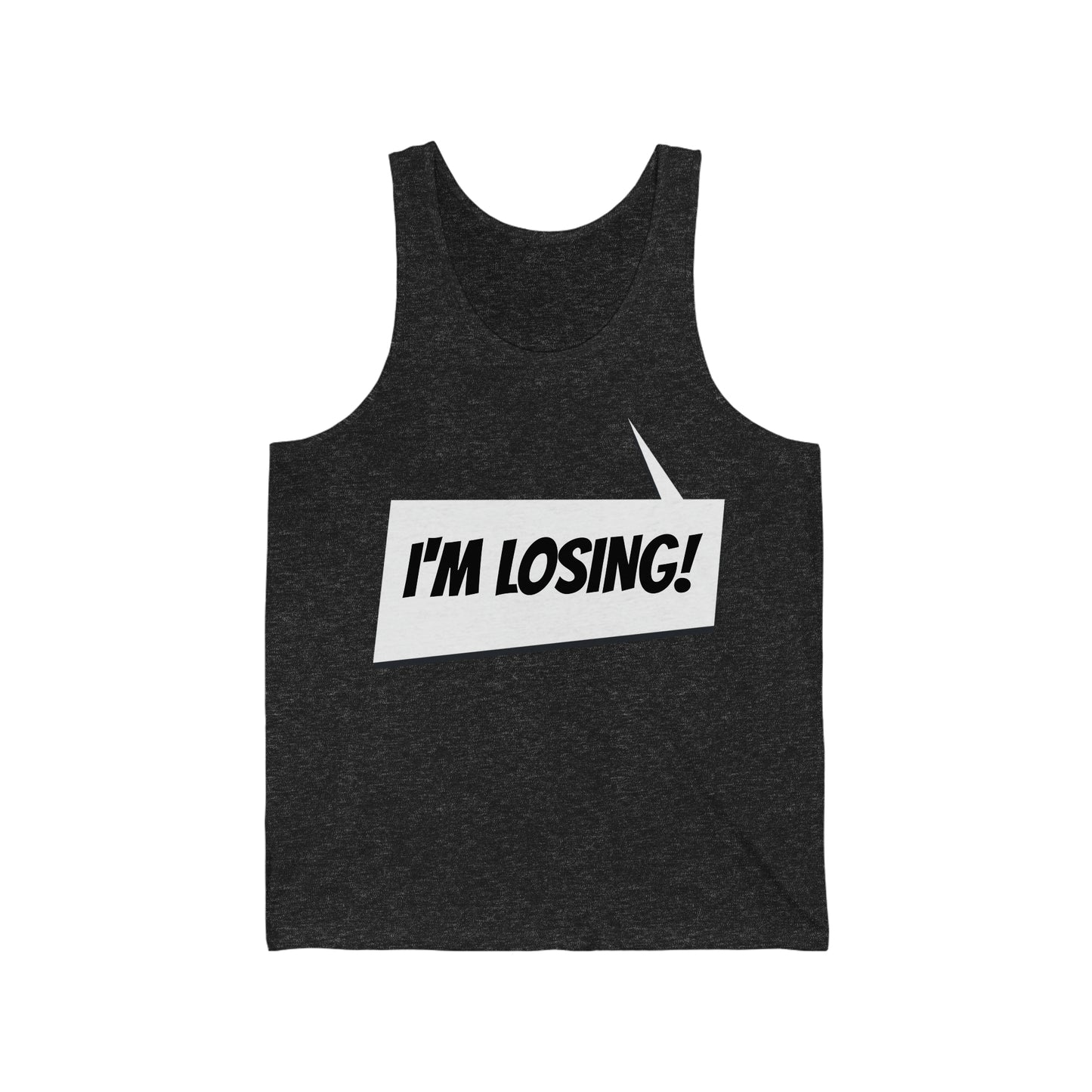 "I'm Losing!" Marvel Snap Unisex Jersey Tank