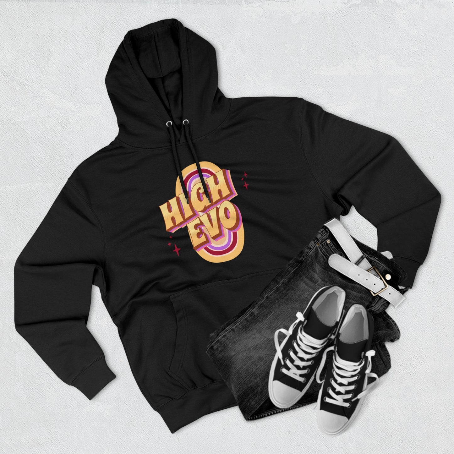 "High Evo" Marvel Snap Unisex Premium Pullover Hoodie