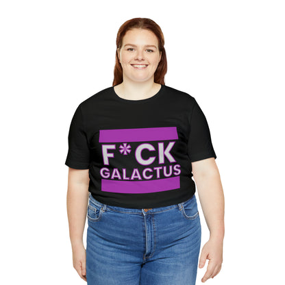 "fuck galactus" Marvel Snap Unisex Jersey Short Sleeve Tee