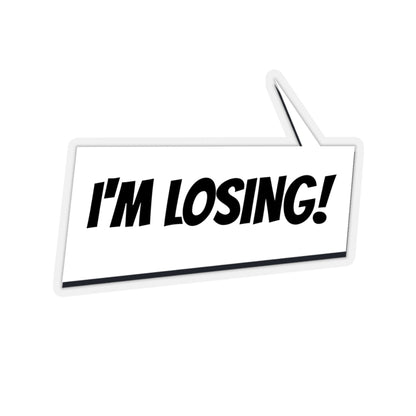 "I'm Losing" Marvel Snap Kiss-Cut Stickers