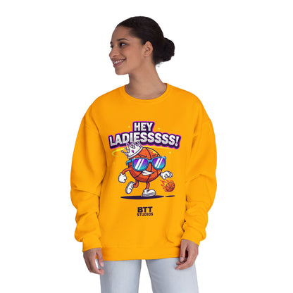 Hey Ladies Crown Crewneck Sweatshirt (Mult Colors)