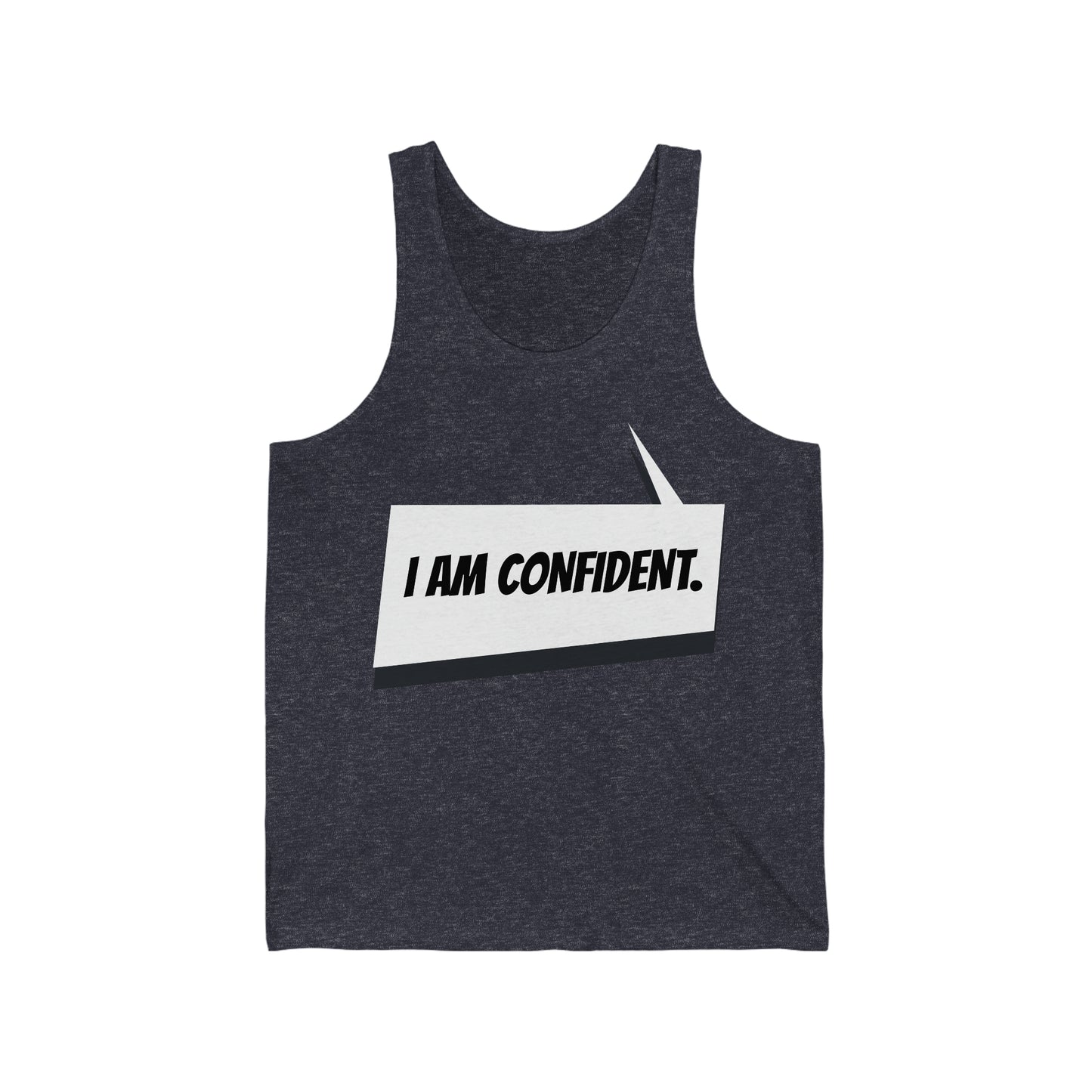 "I am Confident" Marvel Snap Unisex Jersey Tank