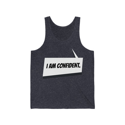 "I am Confident" Marvel Snap Unisex Jersey Tank