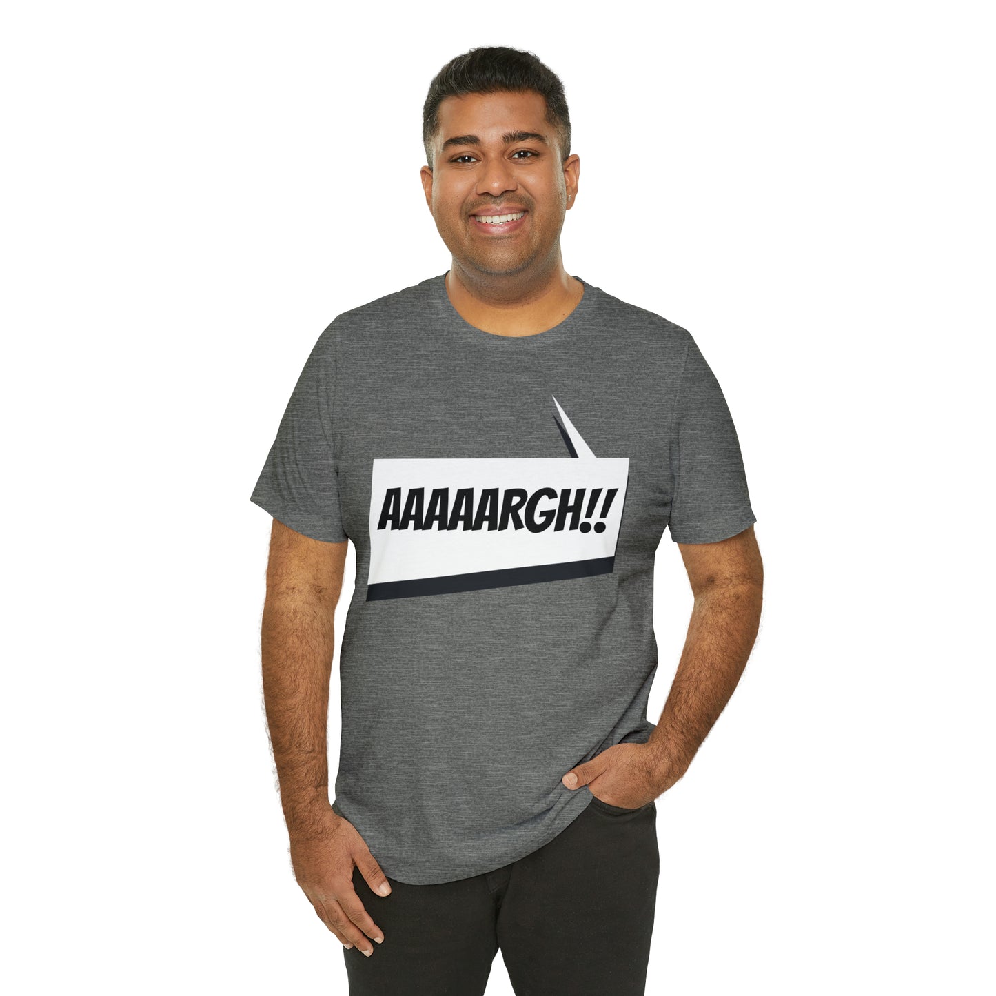 "aaaaargh!!!" Marvel Snap Unisex Jersey Short Sleeve Tee