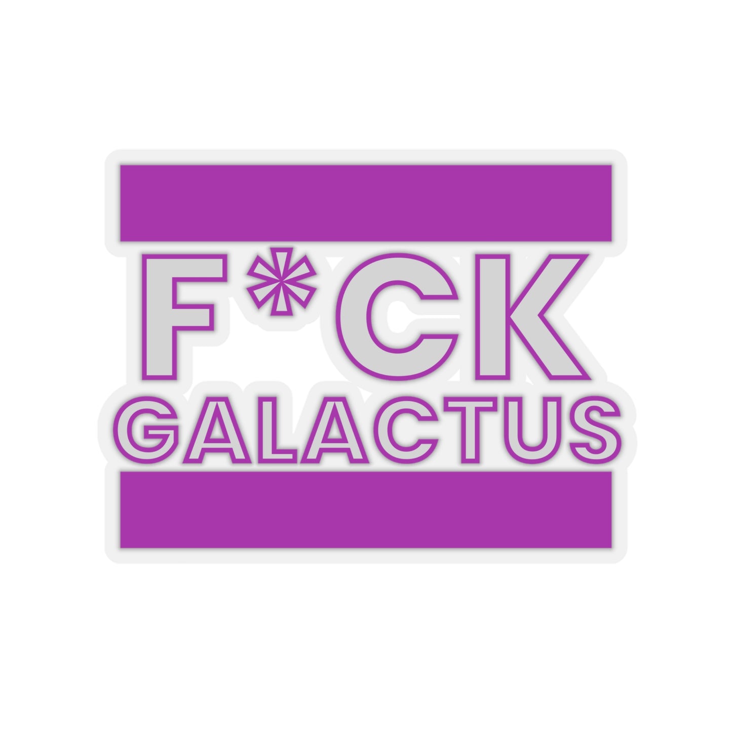 "Fuck Galactus" Marvel Snap Kiss-Cut Stickers
