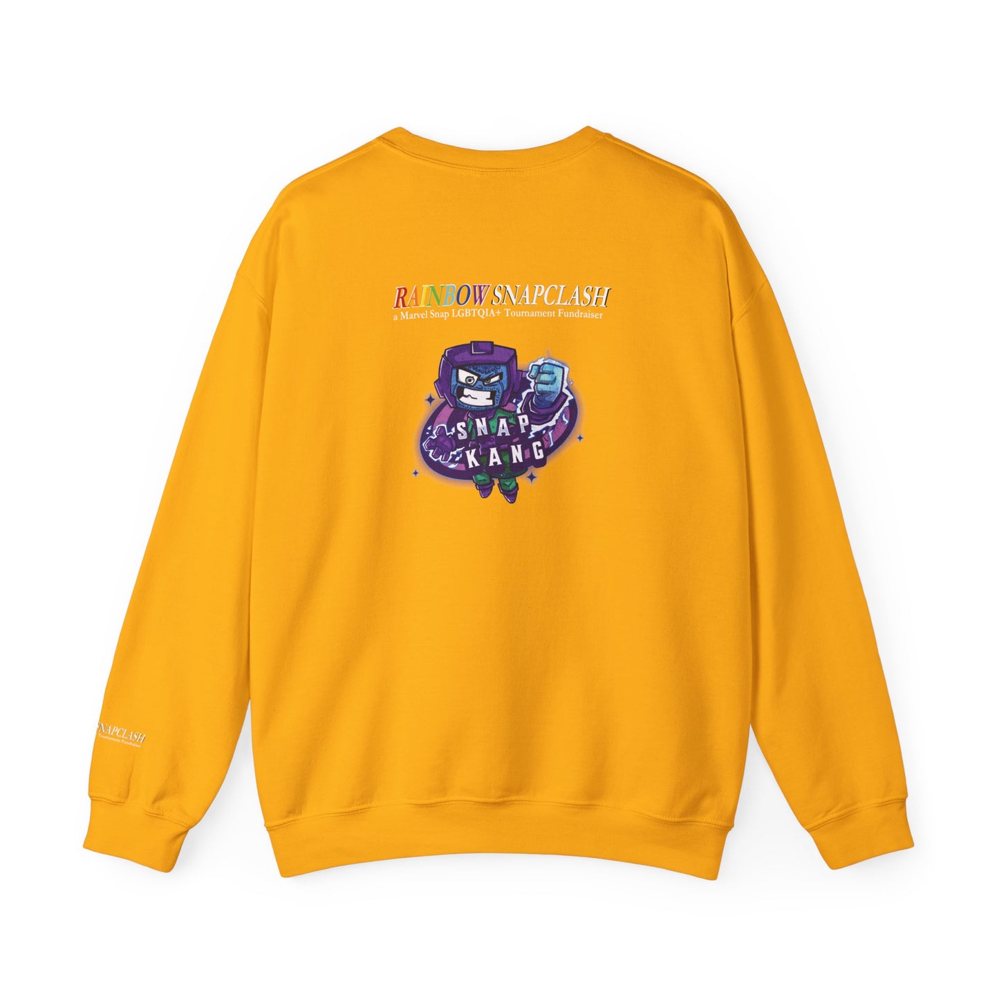 snap kang x spooky dinosaur "Yup, he's a loki" variant marvel snap inspired Crewneck Sweatshirt