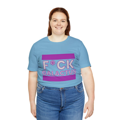 "fuck galactus" Marvel Snap Unisex Jersey Short Sleeve Tee
