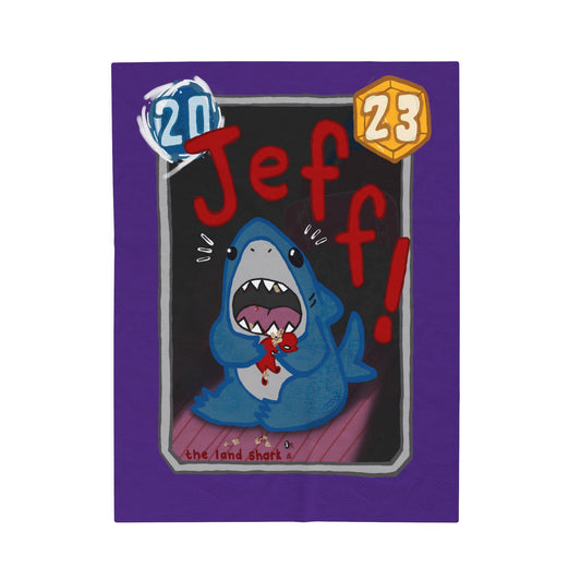 2023 Snapcon "Jeff Closet Variant" Marvel Snap Velveteen Plush Blanket