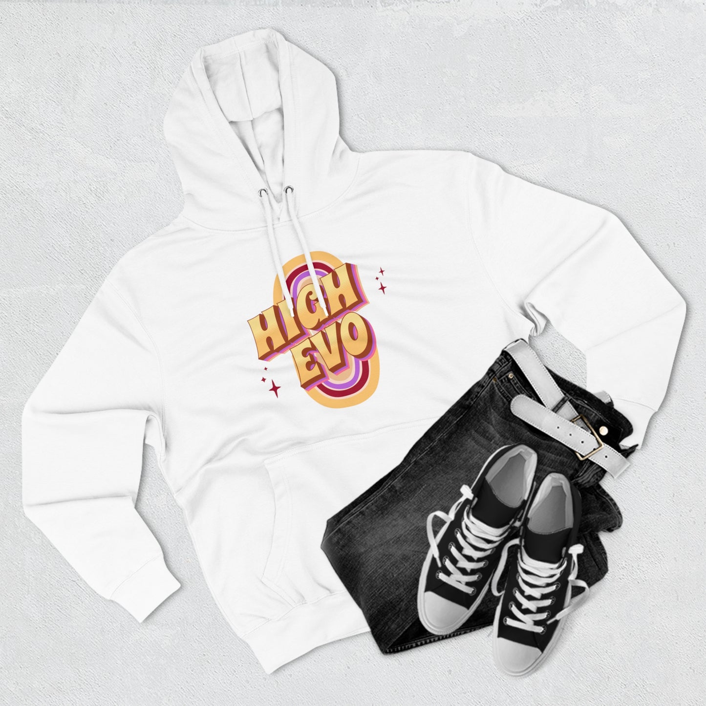 "High Evo" Marvel Snap Unisex Premium Pullover Hoodie