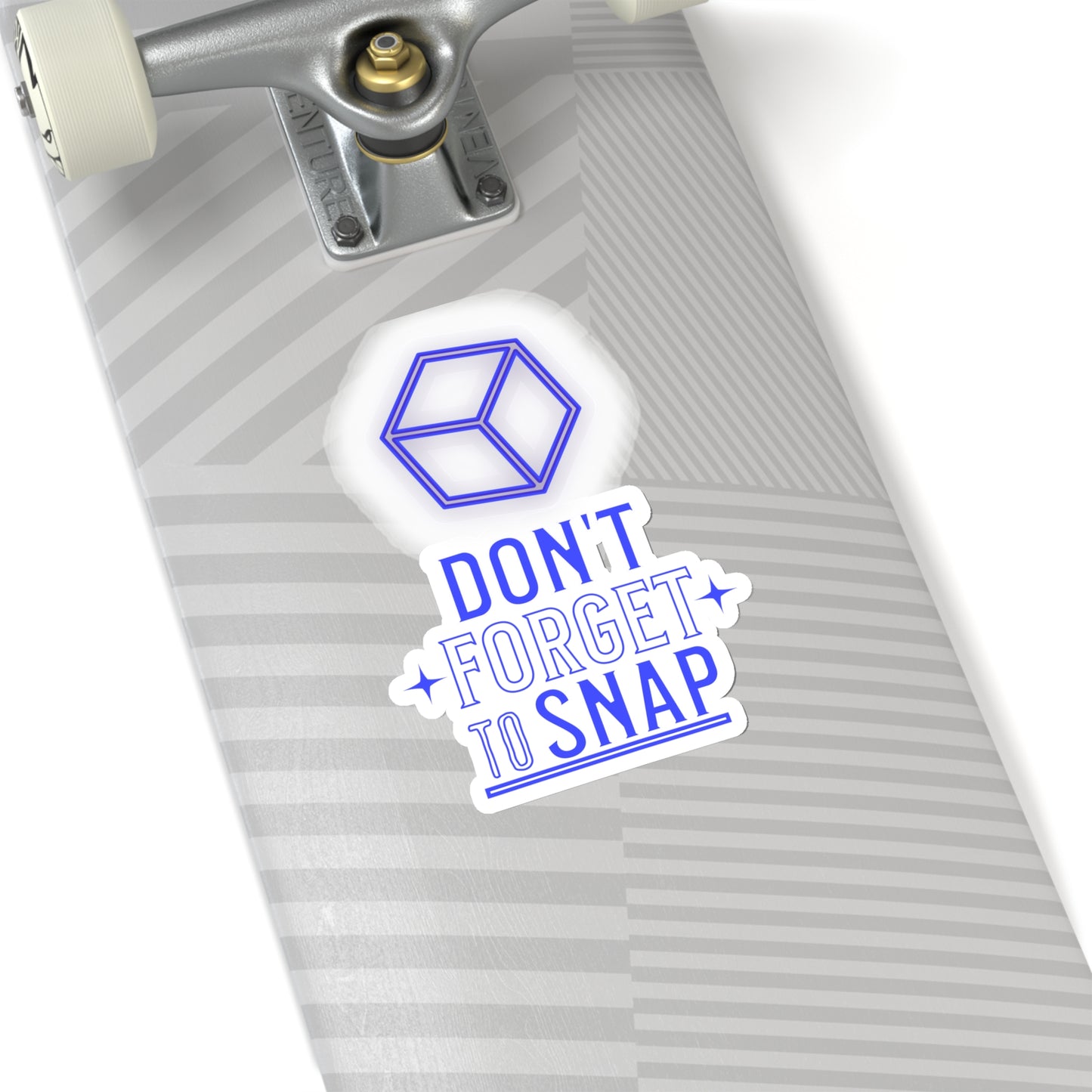 "Don't Forget to Snap" Kiss-Cut Stickers