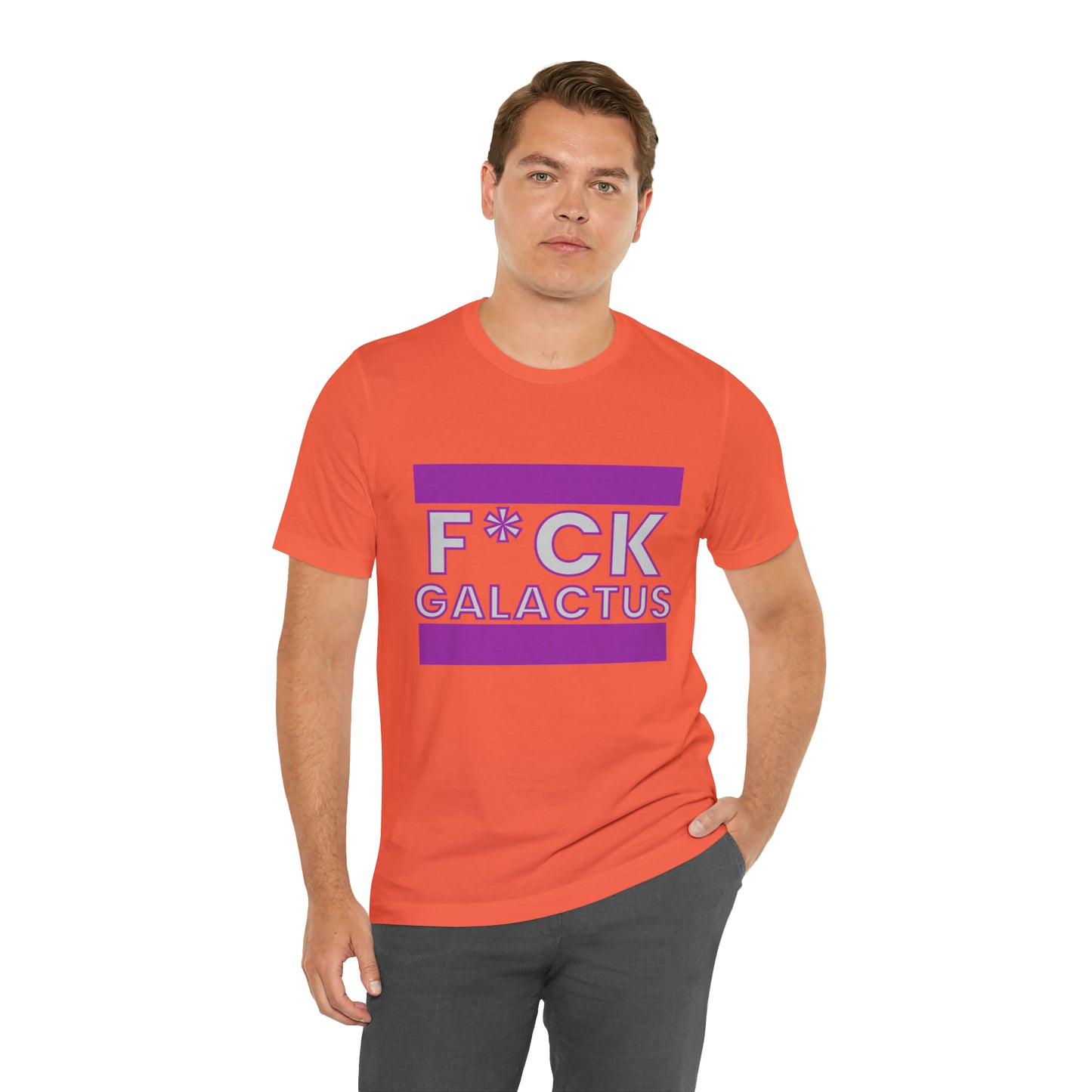 "fuck galactus" Marvel Snap Unisex Jersey Short Sleeve Tee