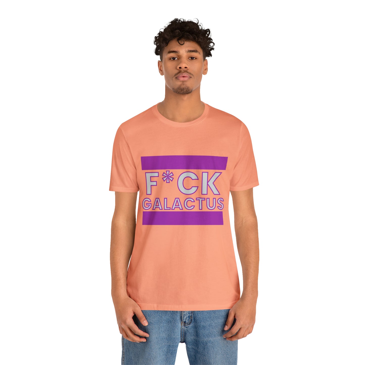 "fuck galactus" Marvel Snap Unisex Jersey Short Sleeve Tee