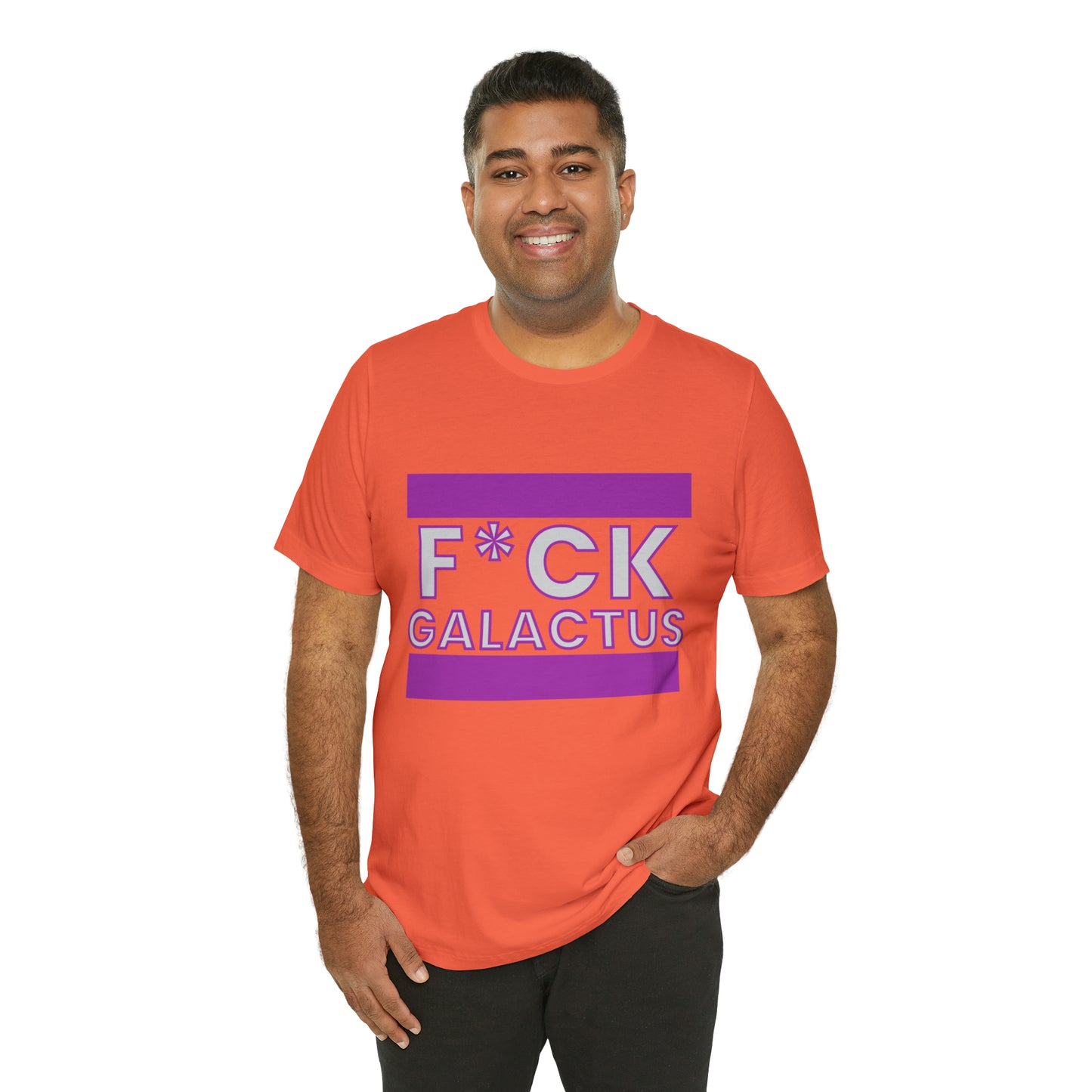 "fuck galactus" Marvel Snap Unisex Jersey Short Sleeve Tee