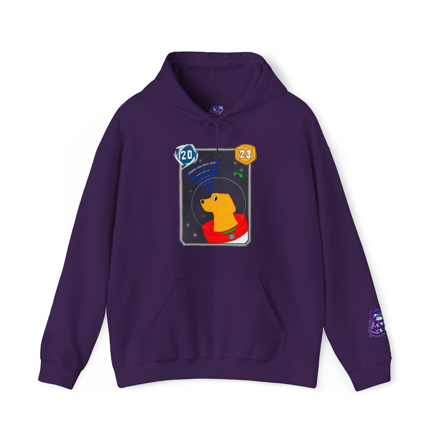 Snap Kang x Spooky Dinosaur "Cosmo Good Girl" Variant Marvel Snap inspired Hooded Sweatshirt